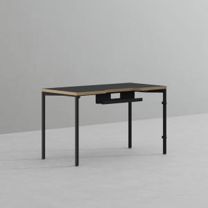 데스커 컴퓨터 책상 2.0 1200x600mm, 빈티지블랙 솔직 후기 | 실제 배치 사진 포함 - 상품 이미지 1