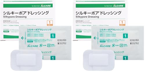 알케어 실키포어 드레싱 40X60mm 1호 20매입 15571 (X 2)