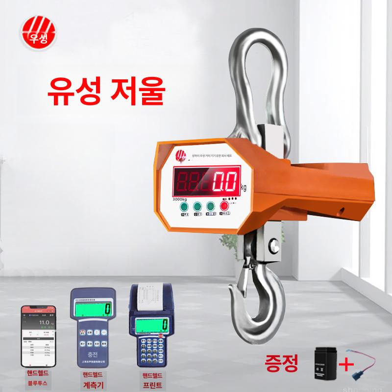 호이스트 산업용 전자 고하중 크레인용 매달림 충전식 1t 2t 그린 숫자 톤위치지정 - 상세 이미지 2