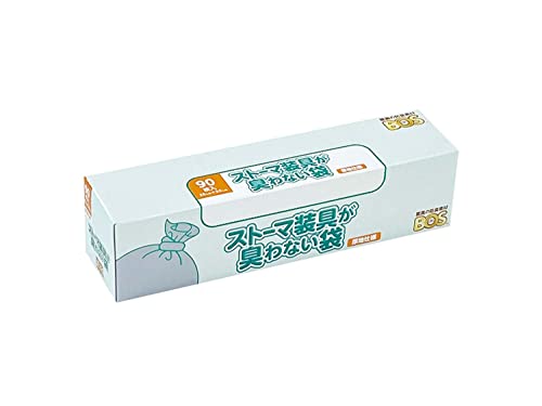 알케어 방취 쓰레기 봉투 오스토메이트용 장루 주머니 냄새 차단 비닐 90매입 가로 200X세로 300mm 21461