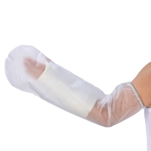 알케어 샤워 커버 쇼트 씰타이트 깁스용 방수 커버 17212 적응 부위(기준): 성인/손, 팔, 소아/발 2매입