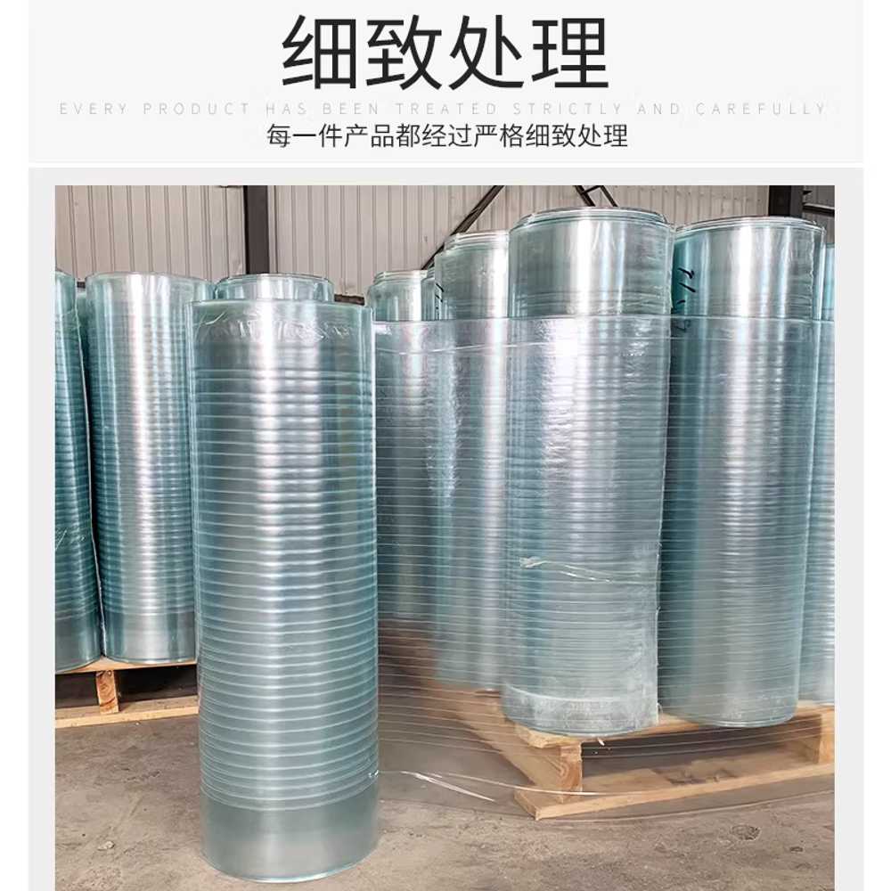 지붕 덮개 폴리카보네이트 채강촹 투명 차양 패널 시트 0.8mm - 상세 이미지 5