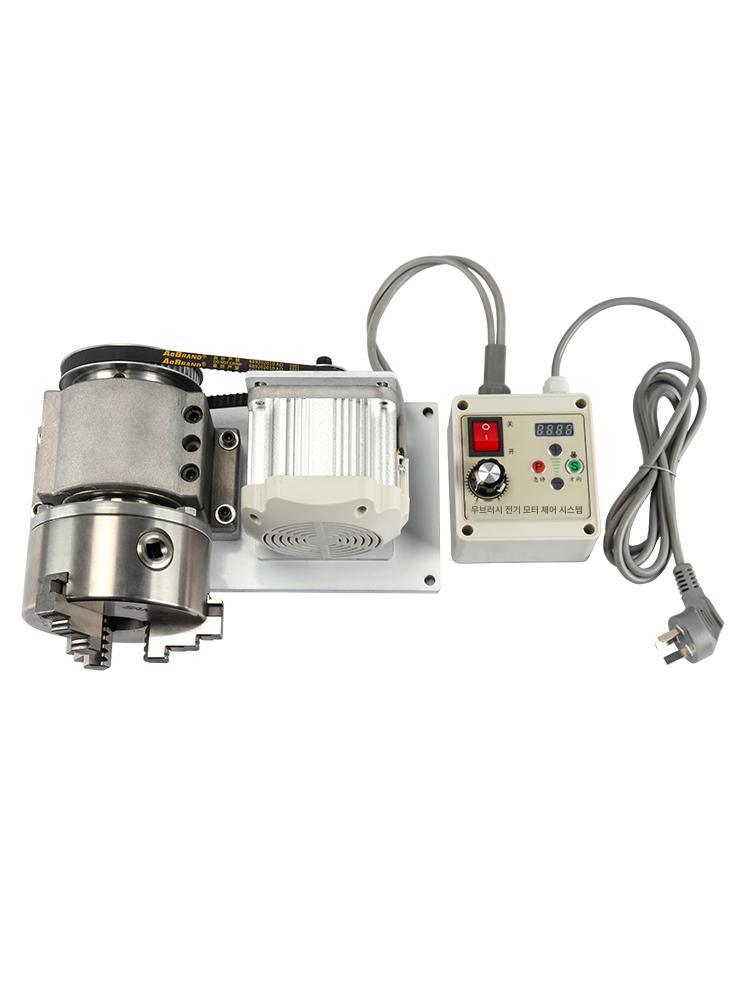 미니 선반 척 모터 밀링 스핀들 80W 어셈블리 550W 노브 조절 (125mm 척) - 상세 이미지 2
