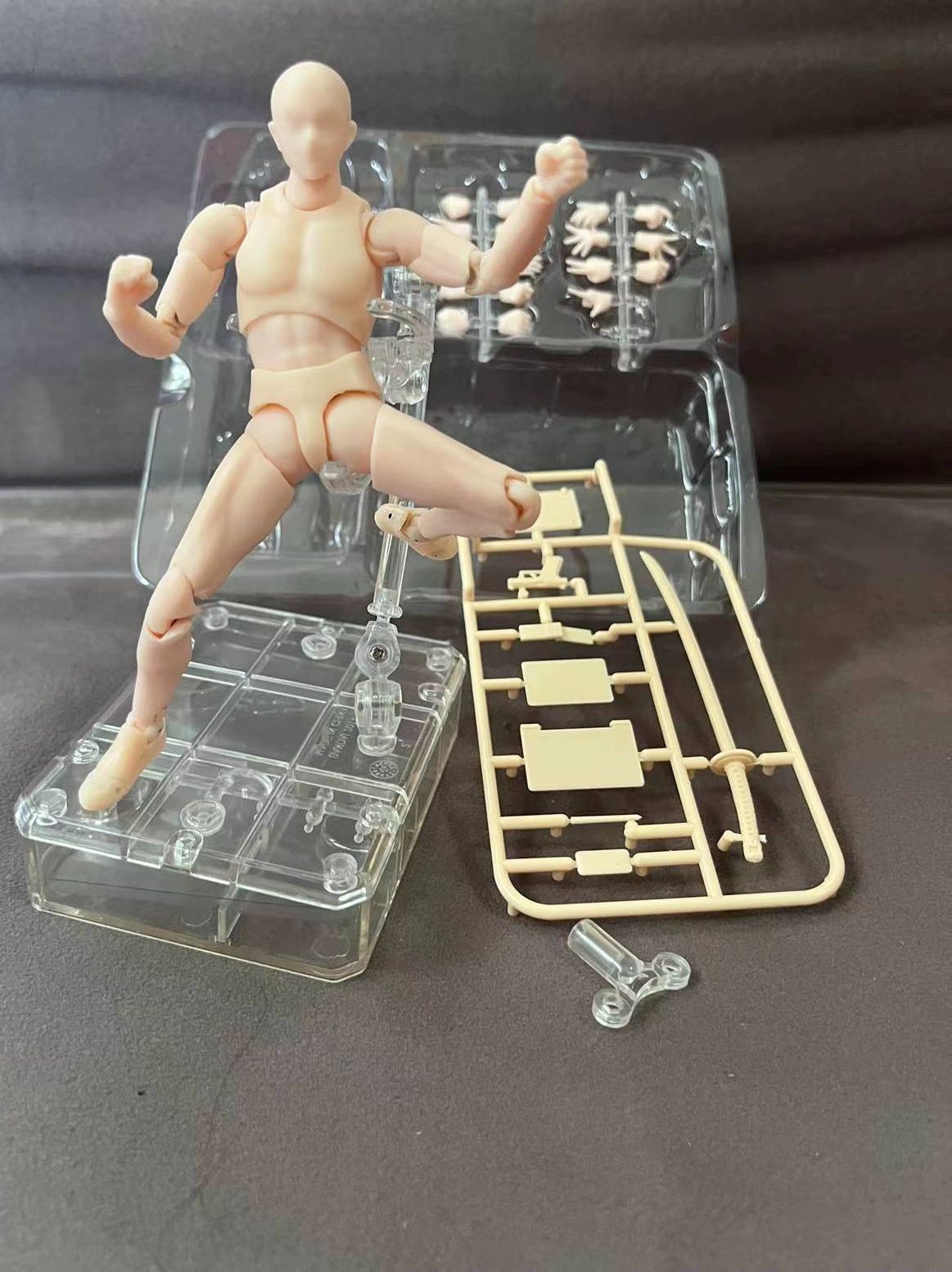 웹툰 스케치 모형 높이 인체 남 소묘 모션 드로잉 SHF 스킨 남성 프리미엄에디션 14cm - 상세 이미지 2