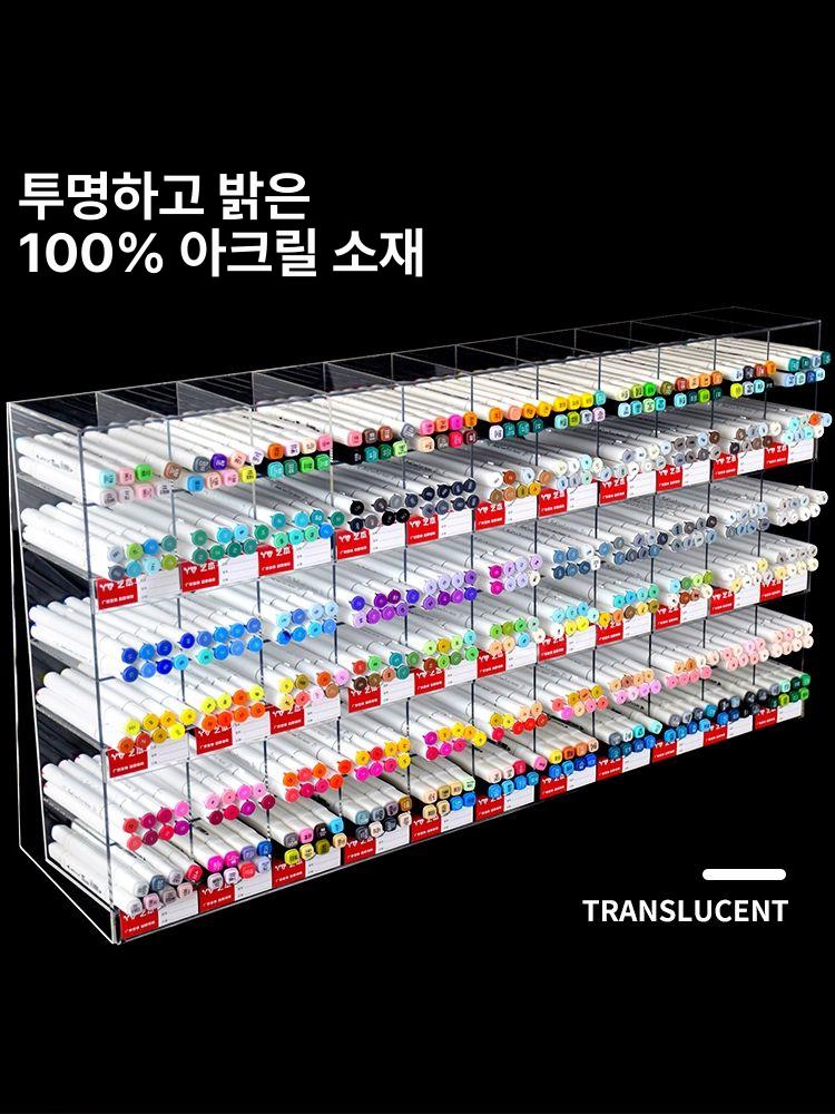 문구점 아크릴 펜 진열대 필기구 연필 매장 판매대 - 상세 이미지 3
