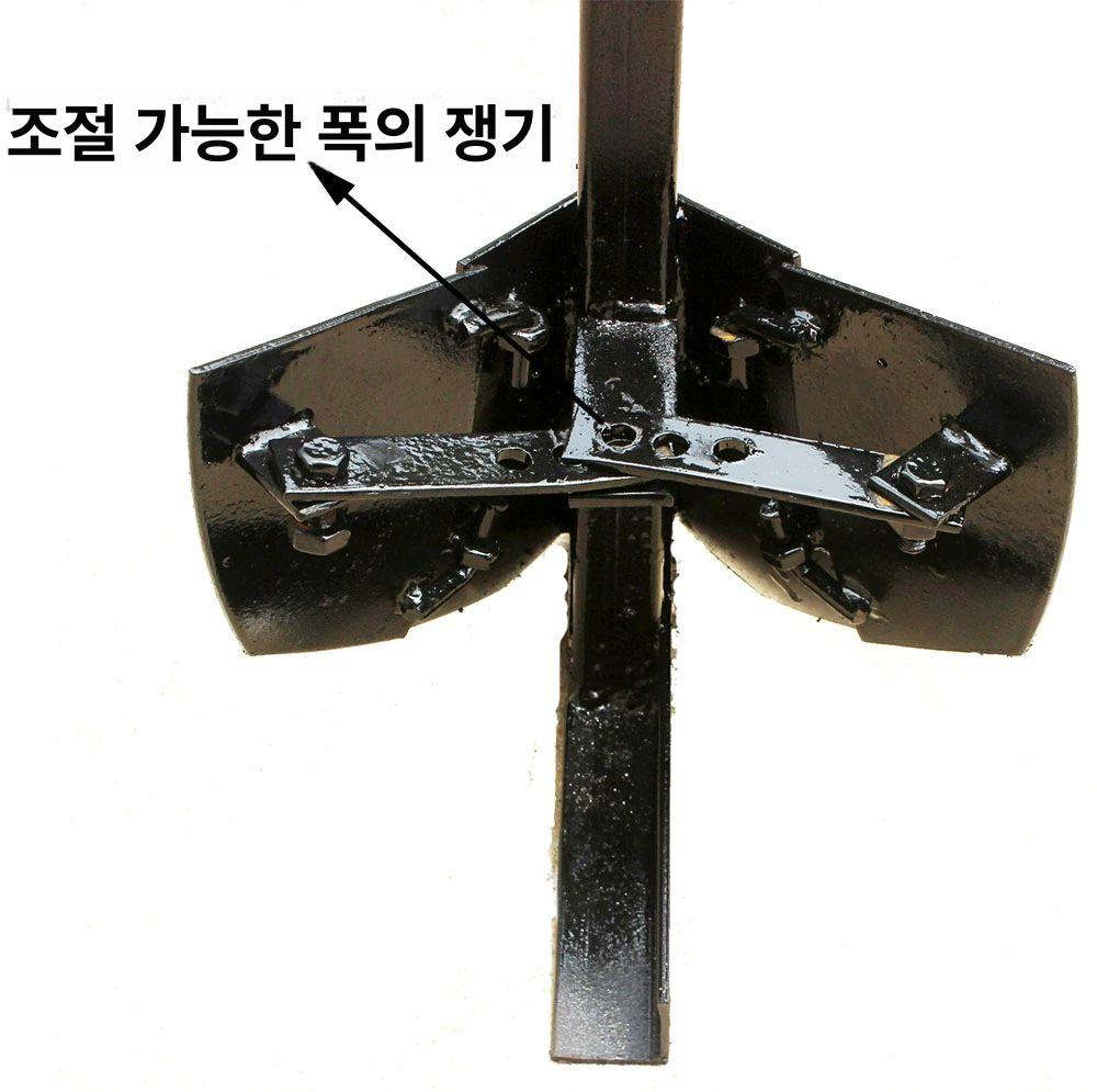 밭갈이 트랙터 이랑 개구기 오른쪽 가능 2관리기 밭갈기 감자수확기 농업용 쟁이 - 상세 이미지 3