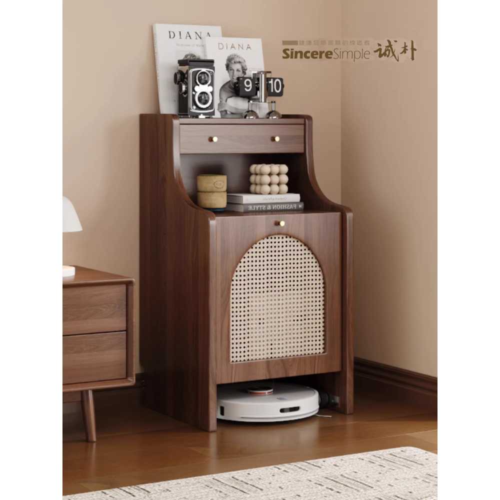 로봇 청소기 가구장 인테리어 수납 보관장 가구 50x45x90 - 상세 이미지 2