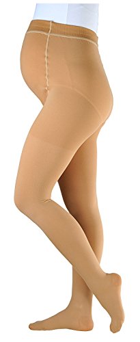 알케어 안실크-2 탄성 스타킹 임산부용 발가락 있음 18531 라이트 브라운 LL