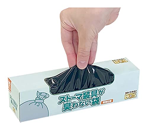 알케어 방취 쓰레기 봉투 오스토메이트용 장루 주머니 냄새 차단 비닐 90매입 가로 200X세로 300mm 21461