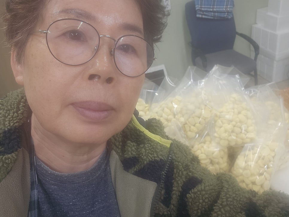 노루골농원 부여친환경유기농 대보밤 특 1kg - 상품 이미지