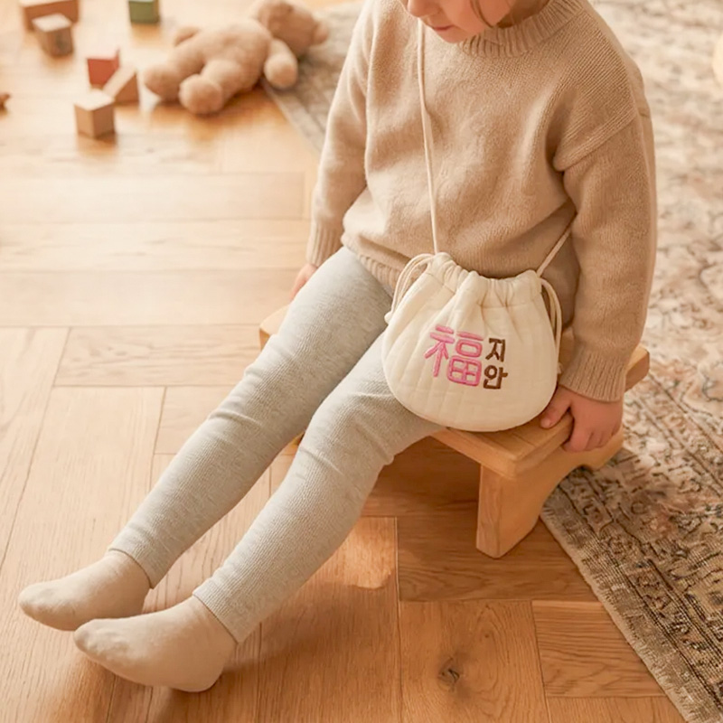 자수 복주머니 용돈 미니크로스백 명절 추석 복조리 휴대폰 생일답례품 - 상품 이미지