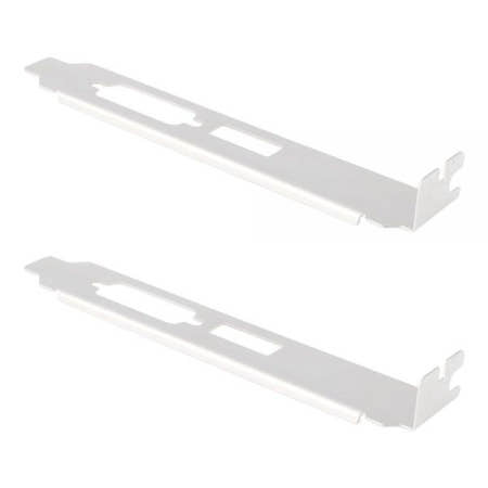 Briny River [해외]Briny River HDMI/DP+DVI 확장 전체 높이 브래킷 2개, 120x19mm, ASUS와 호환되는 3DLabs와 호환