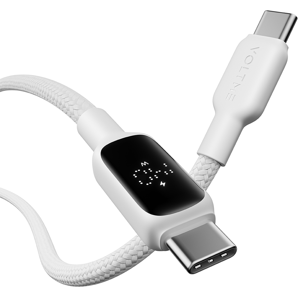 볼트미 Vizo 디스플레이 140W PD3.1 C타입 초고속 충전케이블 화이트, 1개, 2m - 상세 이미지 2