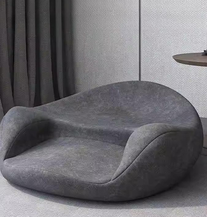 명상 방석 키높이 그레이 메모리폼 좌식 기도 쿠션 스타리그레이 - 상품 이미지