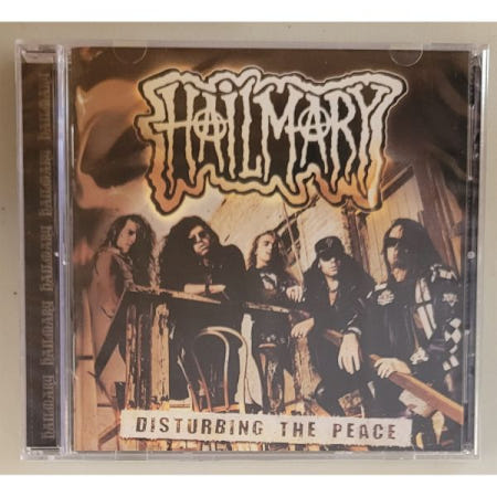 [해외](수입CD) Hailmary Disturbing The Peace New CD Hard Rock Metal Glam Leatherwolf