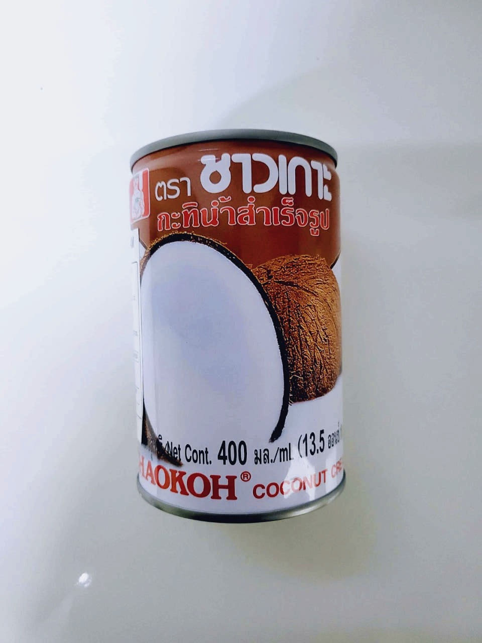 태국 chaokoh 차오코 코코넛 크림, 400ml, 1개 - 상품 이미지