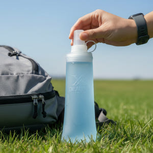 [식약처합격] 소프트 플라스크 러닝 물병 물통 등산 스포츠 엑스뷰티 50... 운동러 솔직 후기 | 실사용 리뷰 - 상품 이미지 1