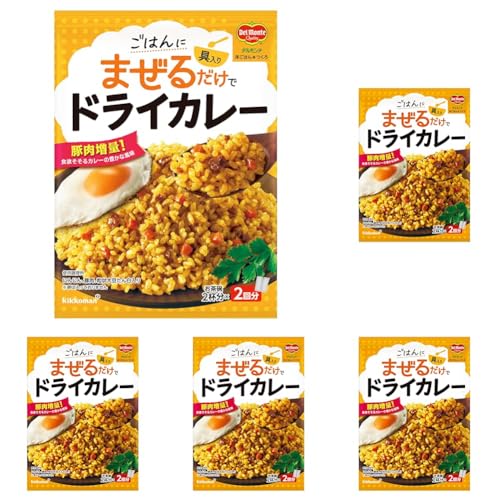 기꼬만 델몬트 양식 밥 만들기 서양식 비빔밥 소스 드라이 카레 116g 5개입