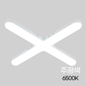 비츠온 LED 형광등 LED 십자등 조명 등기구 100W, 주광색 솔직 후기 | 실제 배치 사진 포함 - 상품 이미지 3