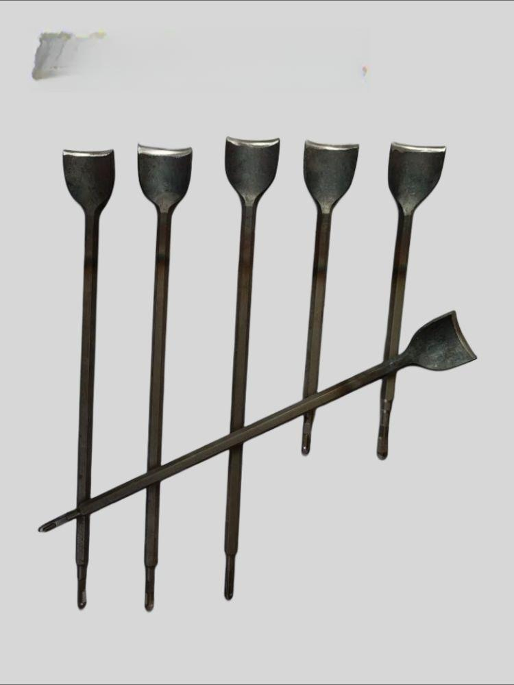 벌집 스위퍼 긁는 수확 도구 제거 벌통 통나무 조각 삽 전기 해머 4구 40cm 삽 - 상품 이미지