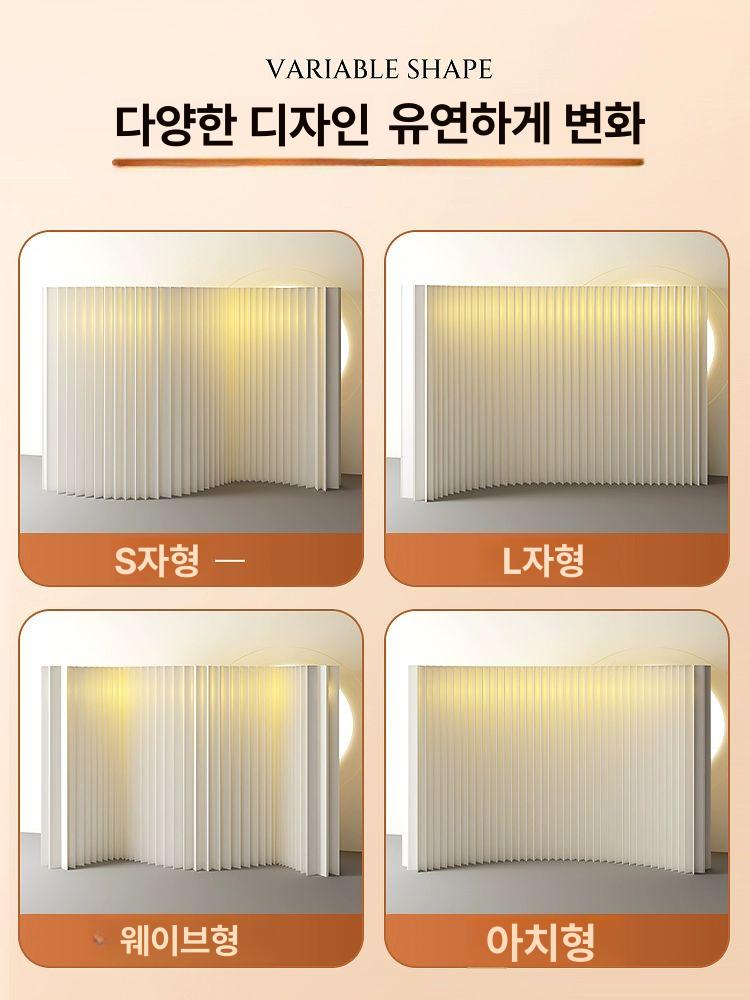 종이 가벽 파티션 벽 전시장 인테리어 가림막 높이 1.6m 길이 2m - 상세 이미지 4