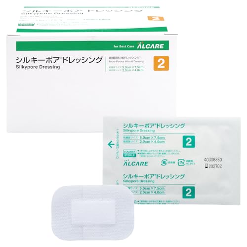 알케어 실키 포어 드레싱 50매 점착부 50X75mm 12001
