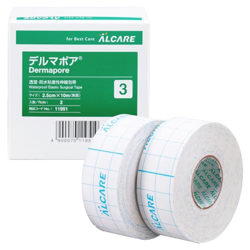 알케어 델마포어 투습·방수 점착성 신축 붕대 11951 3호 2권