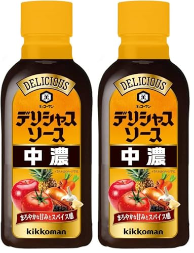 기꼬만 데리셔스 소스 중농 300ml X 2