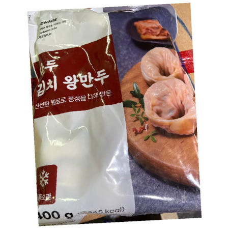 대건 김치왕만두 담두 1.4K x6p 업소만두 냉동손만두