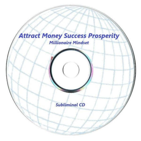UnKnown [해외](수입CD) Attract Money Success Prosperity ~ Millionaire Mindset Subliminal CD