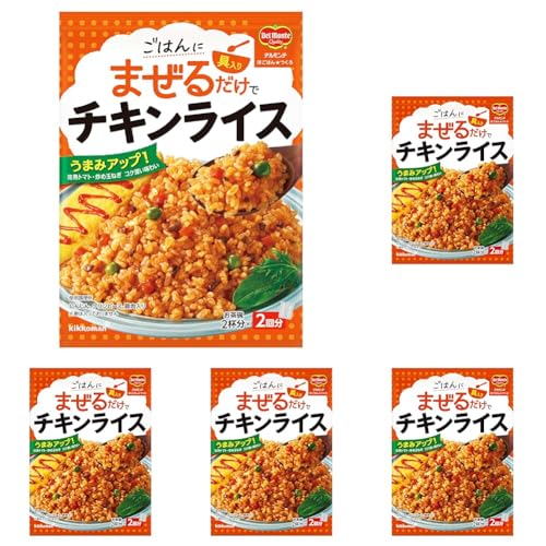 기꼬만 델몬테 서양식 밥 만들기 서양식 비빔밥 소스 치킨 라이스 116g 5개입