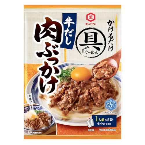 기꼬만 구멘 소고기 육수 고기 붓카케 100g