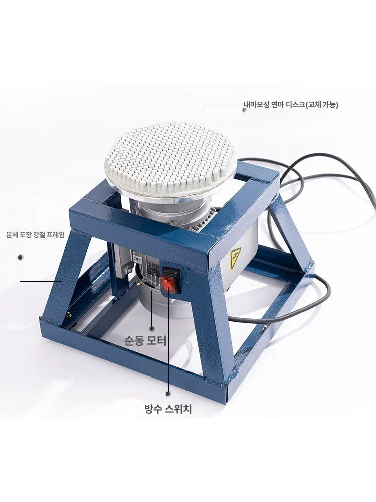 도자기 바닥 연마기 그라인더 디스크 연삭 세라믹 0.55kw 세라믹 베이스 그라인더 강력 - 상세 이미지 4