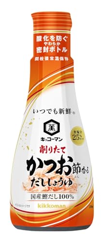 기꼬만 언제나 신선 갓 깎은 가다랑어포 향이 나는 간장 200mlX3개