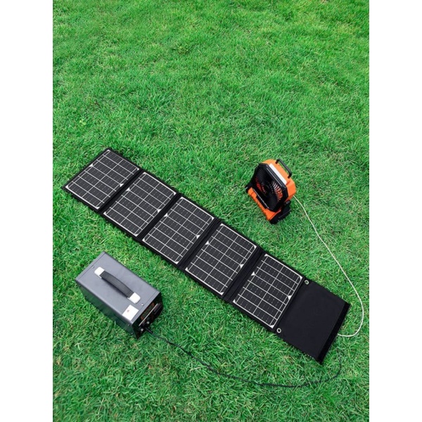 고효율 태양광 듀얼 USB 블랙 40W ESS 장치 인버터 전원공급 패널 접이식 14W 블랙 듀얼 US - 상세 이미지 5