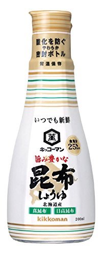 기꼬만 감칠맛 풍부한 다시마 간장 200ml