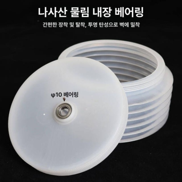전문가용 드릴 홀쏘 먼지커버 흡착 석고 목공 더스트커버 홀쇼 금속 내경 125mm+75mm 이중 전기 해머 블랙 - 상세 이미지 3