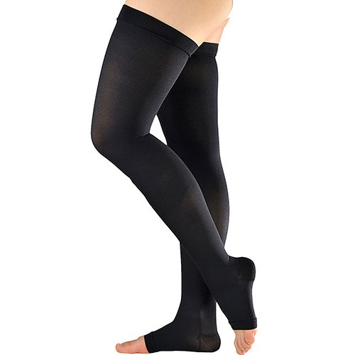 알케어 안실크 3 스타킹 탄성 스타킹 18652 블랙 L