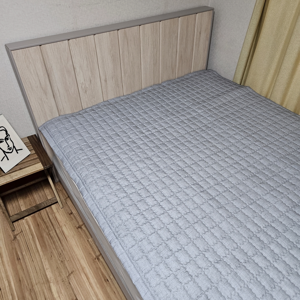 국산 매트리스패드 누빔이불 침대패드 슈퍼싱글 침대요 SS