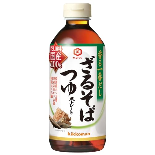 기꼬만 향긋한 첫 번째 육수 자루소바 쯔유 500ml