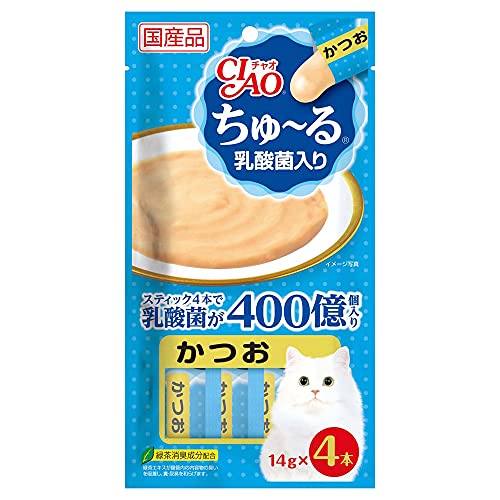 차오 츄르 유산균 함유 가다랑어 4개입