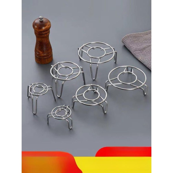 초경량 스텐 삼발이 거치대 캠핑 머그 코펠 찜기 중탕 지름5cm1개 짧은 다리 초미니 지름5cm1개 짧은 다리 - 상품 이미지