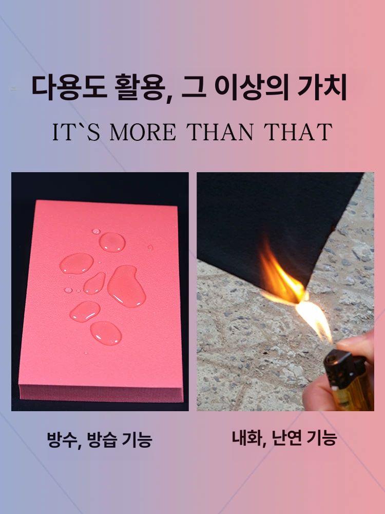방충벽패드 충돌방지 메모리폼 매트 롤매트 패드 미끄럼방지 충격 부상 방지 - 상세 이미지 5