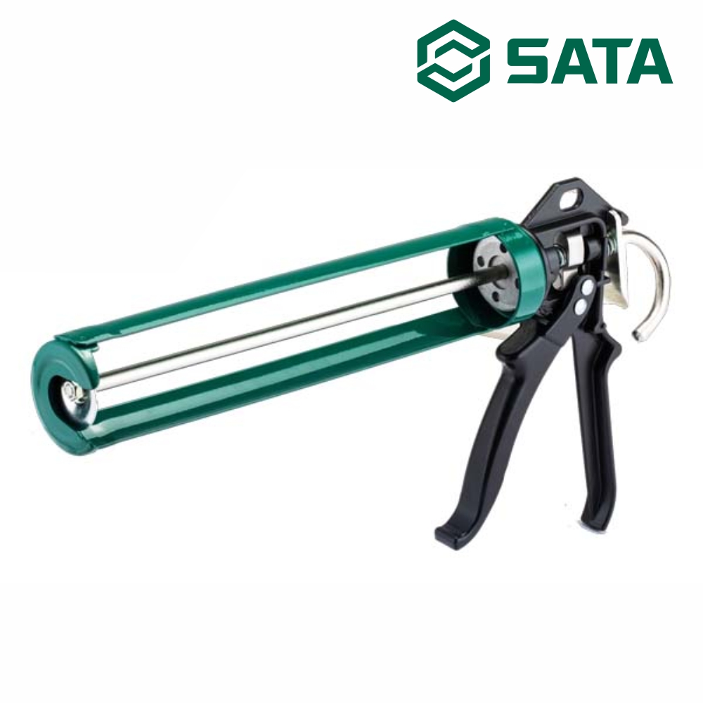 사타 SATA 수동식 코킹건 209mm 90510 실리콘건 실리콘총 - 상품 이미지