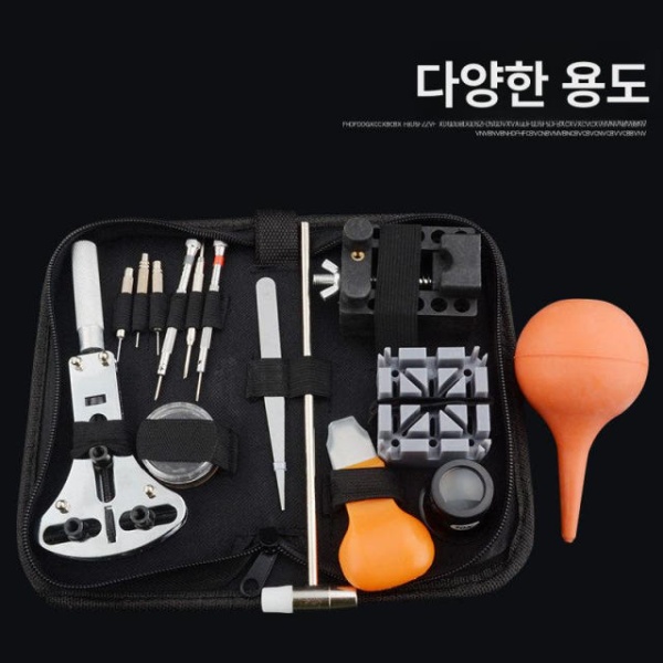 정밀 건축용 핀셋 파일 대형 3발톱 55 청소 에디션 기본 16피스 세트 - 상세 이미지 4