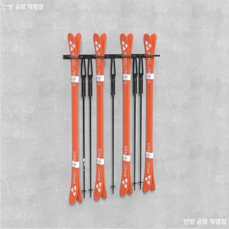 스키 거치대 스탠드 진열장 데크 걸이대 브라켓 스케이트 - 상세 이미지 3