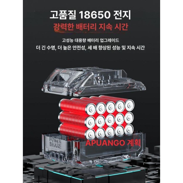프리미엄 48V 스크류 전자 전지가위 리튬 임팩 벨트클립 독일 A 충전식 및 2m 텔레스코픽 봉 - 상세 이미지 2