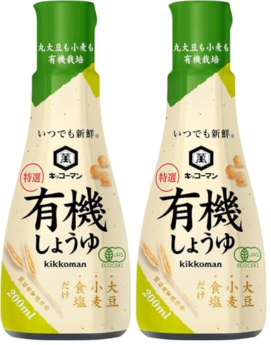 기꼬만 언제나 신선한 특선 유기농 간장 200ml 2개입