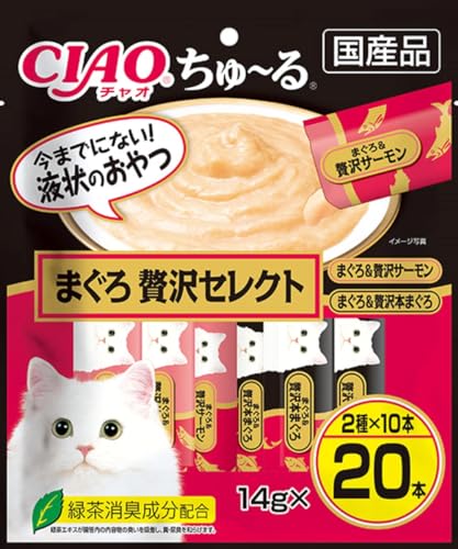 차오 츄르 참치 럭셔리 셀렉트 14gX20개 고양이 간식