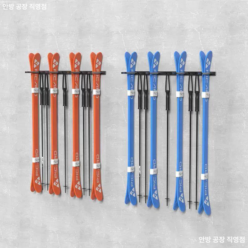 스키 거치대 스탠드 진열장 데크 걸이대 브라켓 스케이트 - 상세 이미지 2